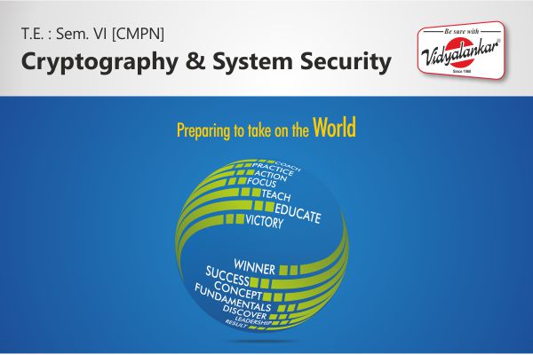 Cryptography & System Security (CSS) Videos & Notes (Full Syllabus) May '26